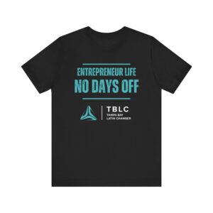 Entrepreneur Life "No Days Off" Unisex Jersey Tee